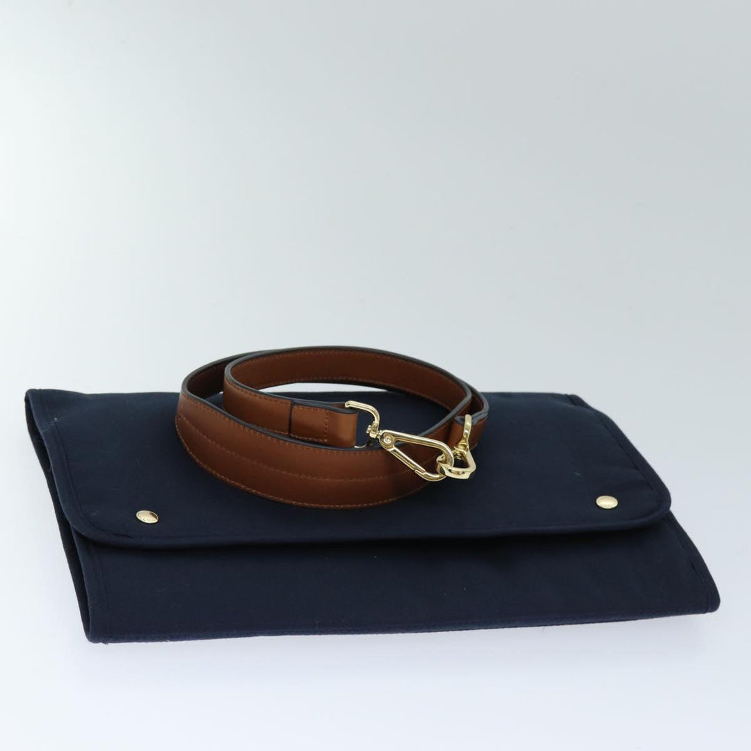 Chloe Tote Bag Canvas 2way Navy 74668