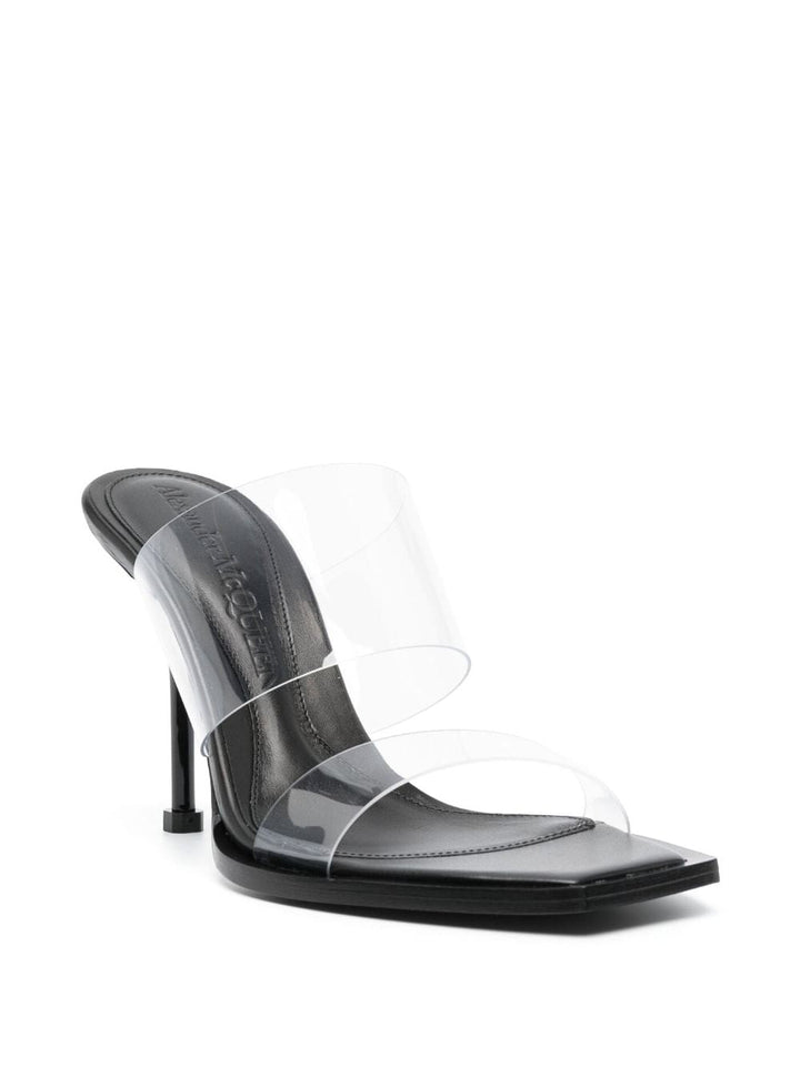 SANDAL PLEXI HEEL 95MM