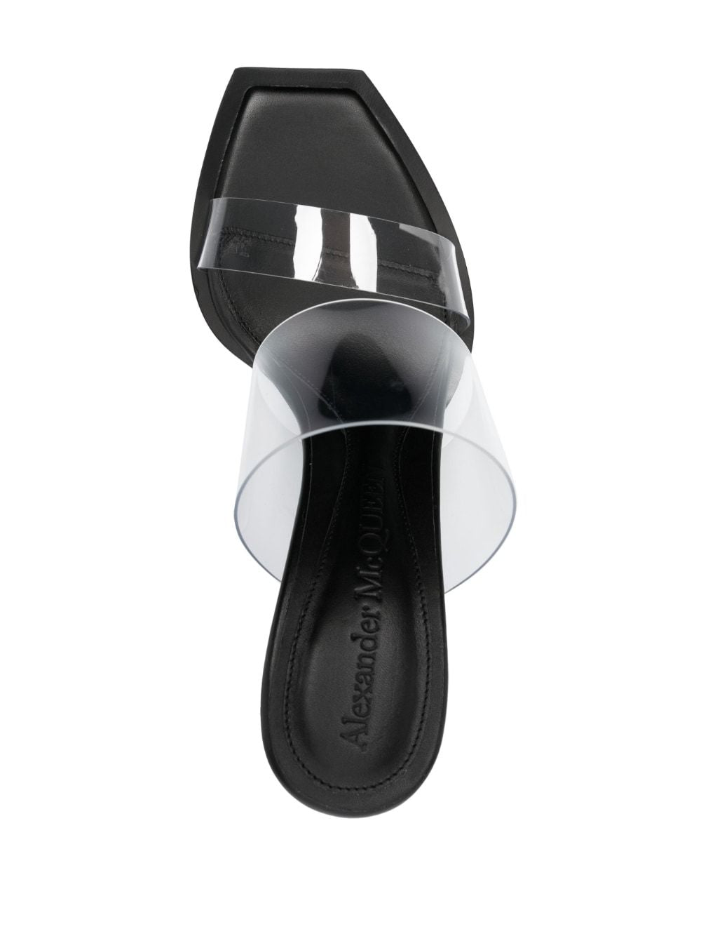 SANDAL PLEXI HEEL 95MM