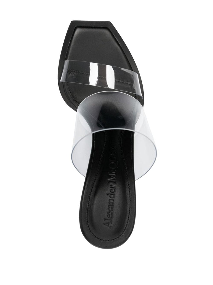 SANDAL PLEXI HEEL 95MM