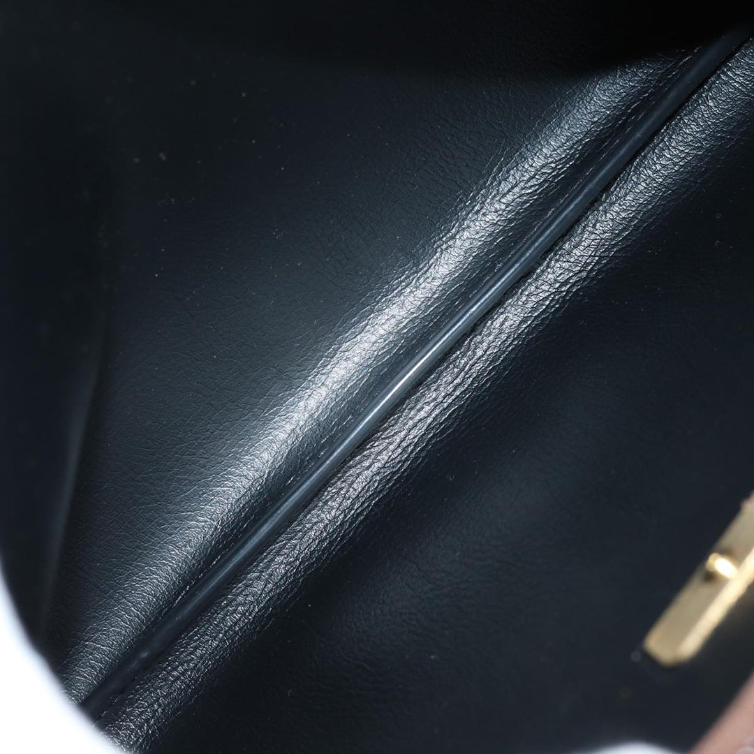 BurberrySs Nova Check Clutch Bag Canvas Beige Auth 74811