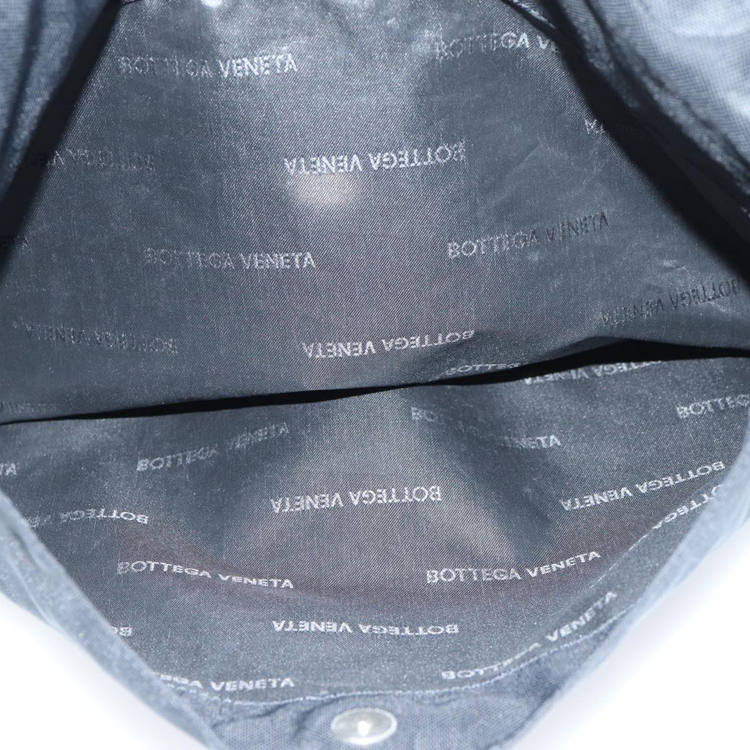 Bottega veneta Shoulder Bag Nylon Black Auth 74837