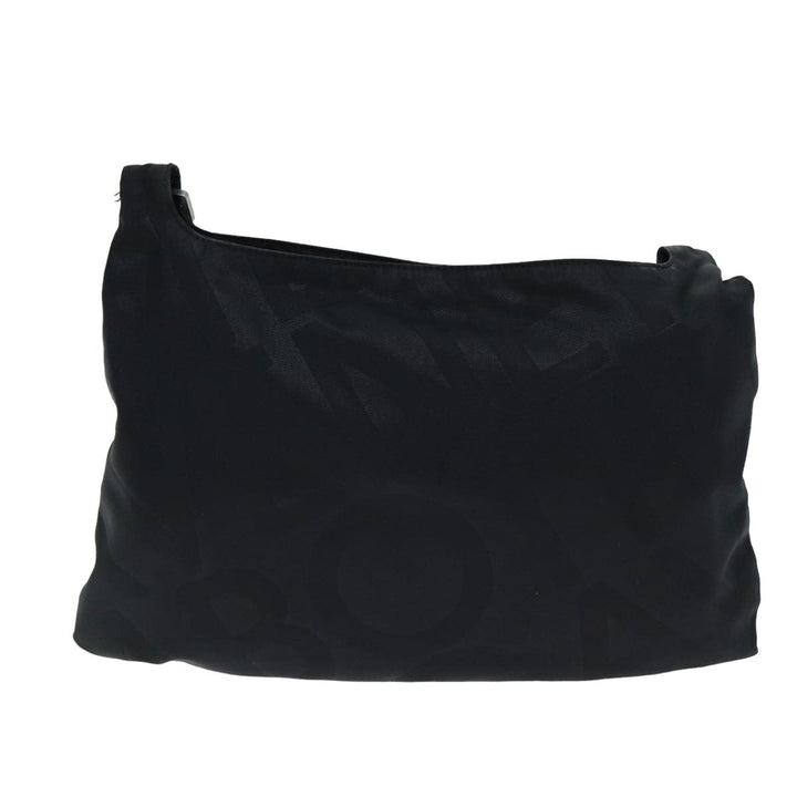 Bottega veneta Shoulder Bag Nylon Black Auth 74837