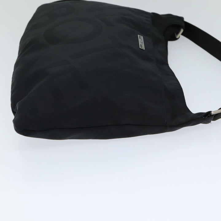 Bottega veneta Shoulder Bag Nylon Black Auth 74837