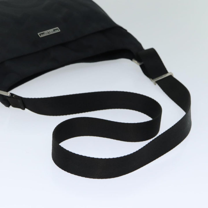 Bottega veneta Shoulder Bag Nylon Black Auth 74837