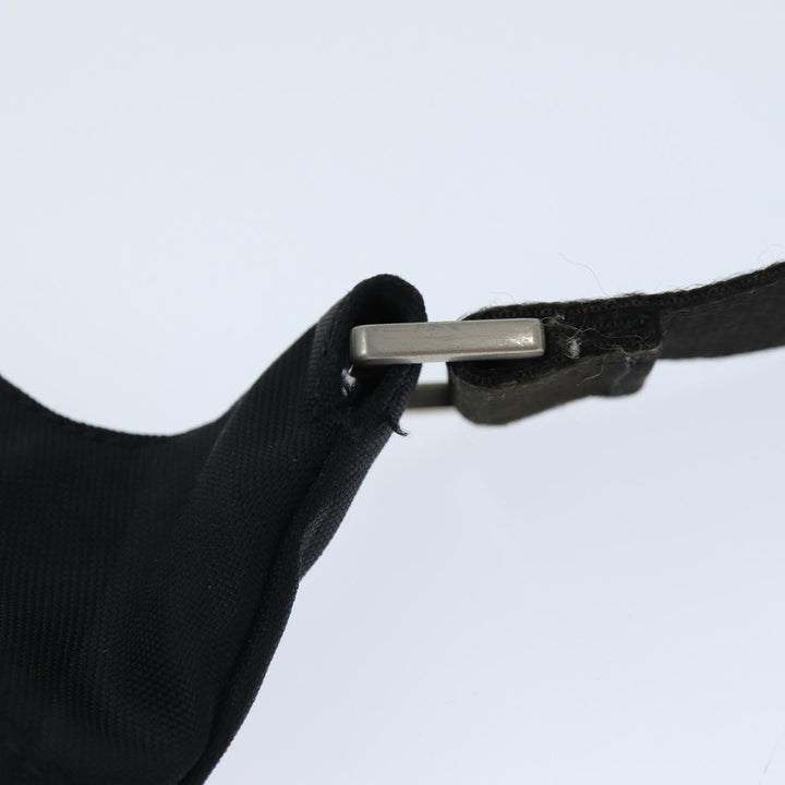 Bottega veneta Shoulder Bag Nylon Black Auth 74837