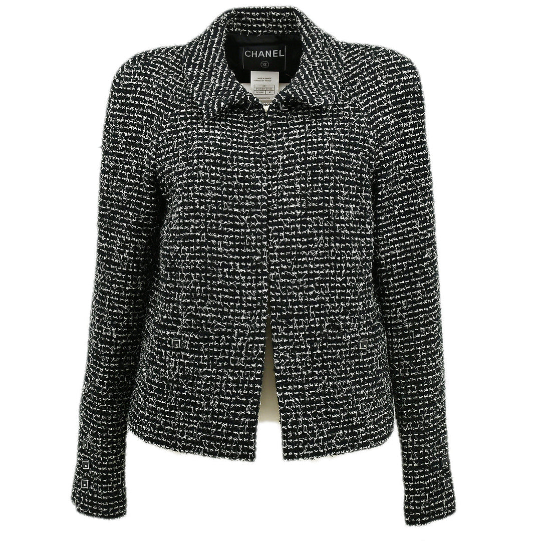 Top Quality Chanel Jacket Black 03C #40