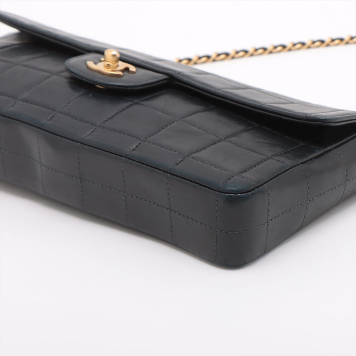 Top Quality Chanel Chocolate Bar in Chain Shoulder Bag Black Gold  6th