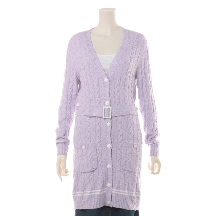 Top Quality Chanel P72 Cotton x Leion Cardigan 36  Pearl Lion Button