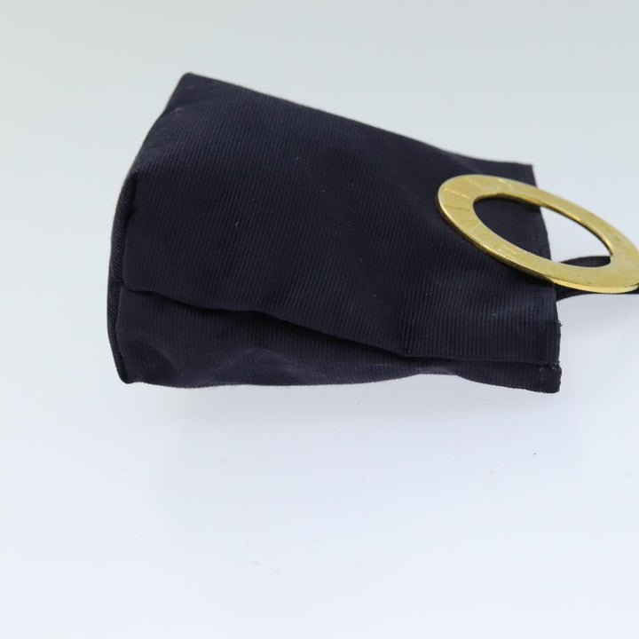 Celine Pouch Nylon Navy  75656