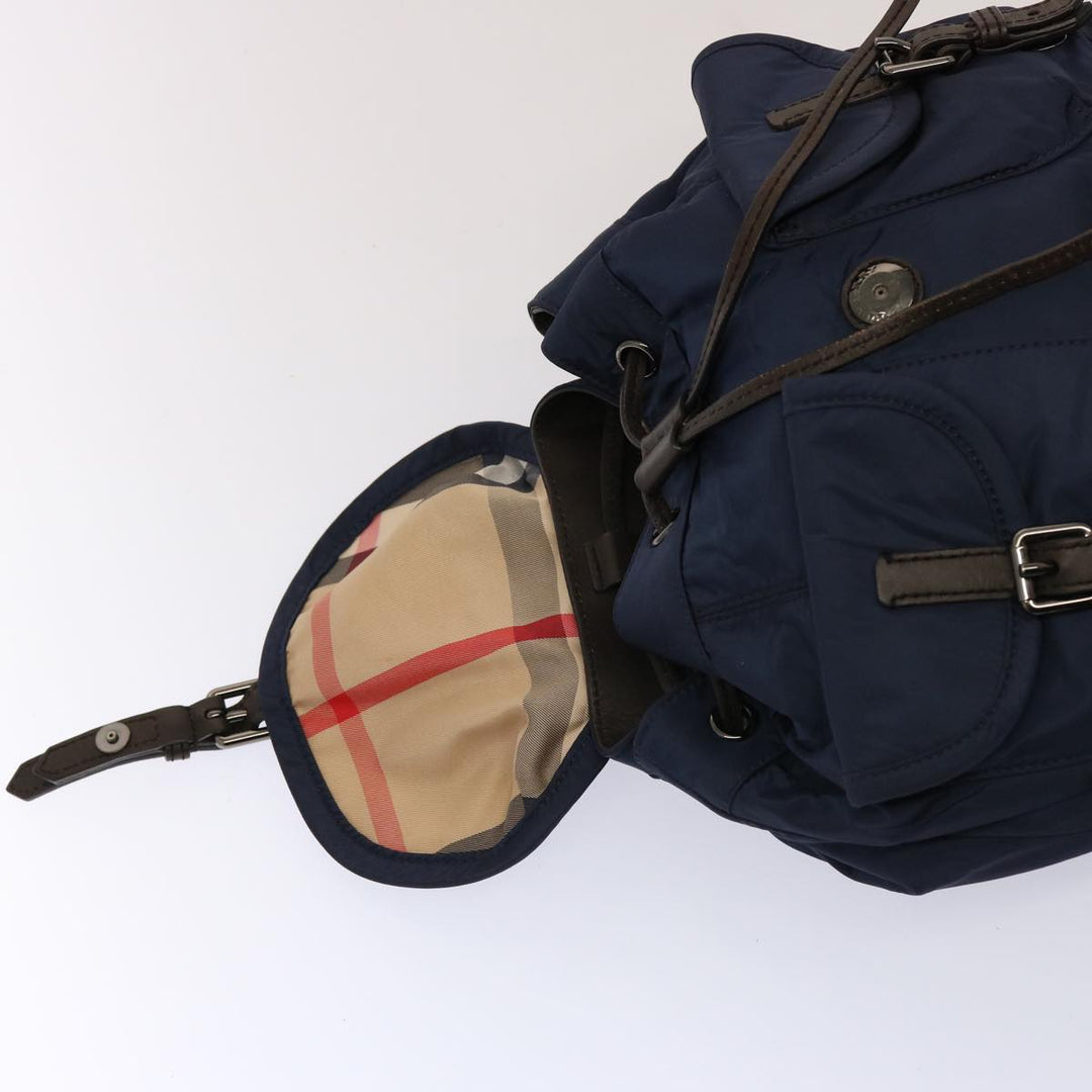 Top Quality Burberry Backpack Nylon Navy Auth 75694