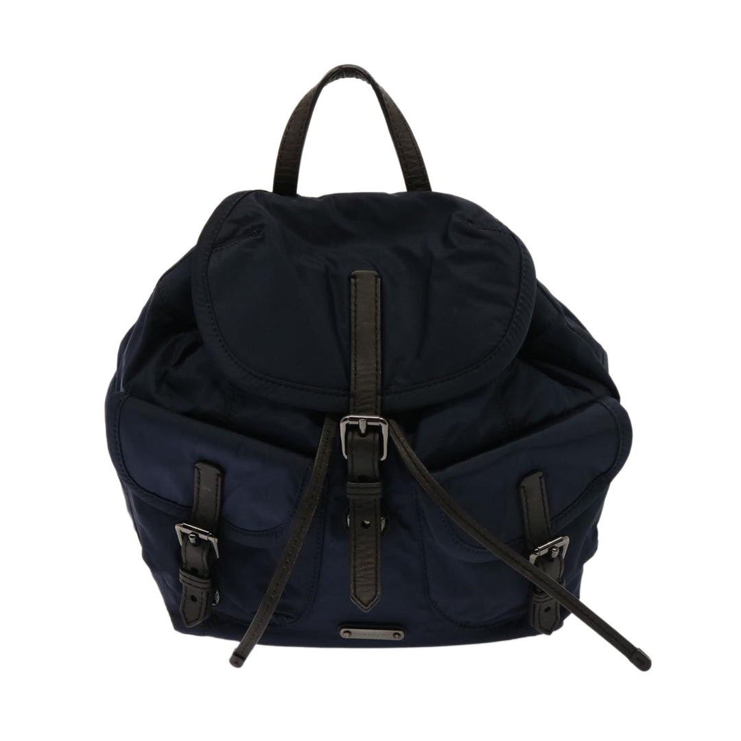 Top Quality Burberry Backpack Nylon Navy Auth 75694