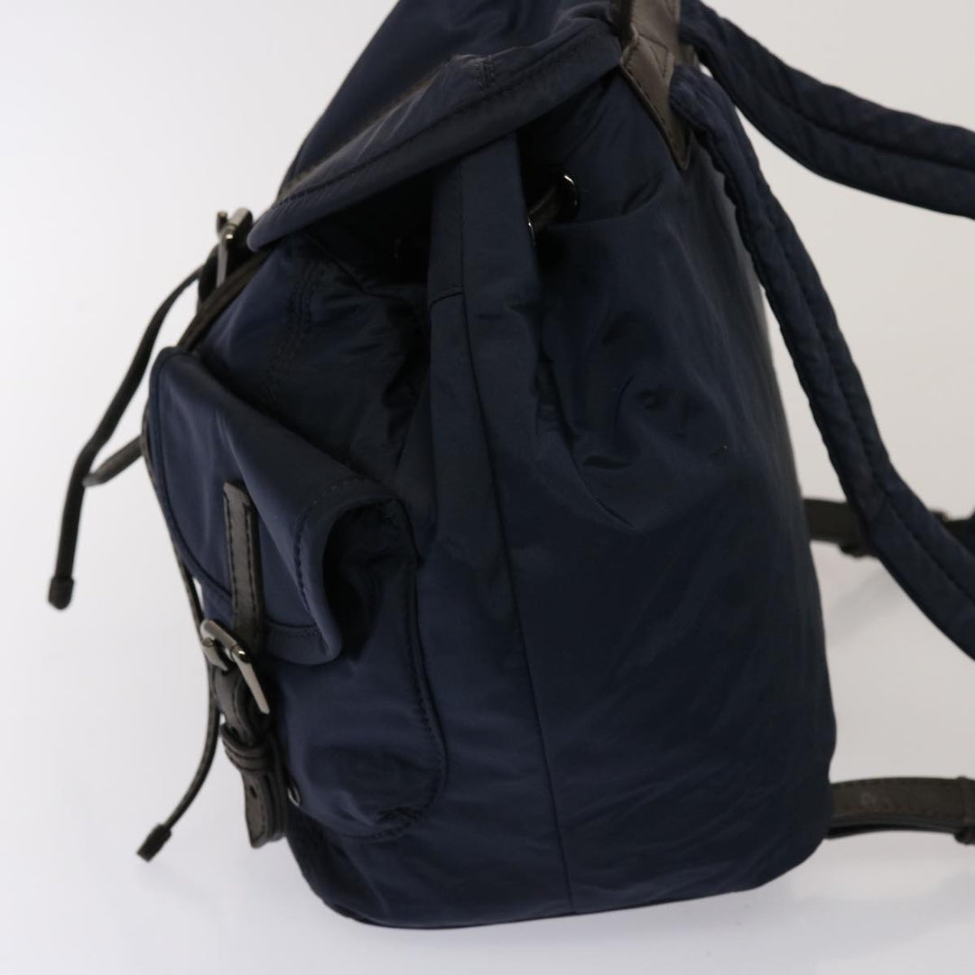 Top Quality Burberry Backpack Nylon Navy Auth 75694