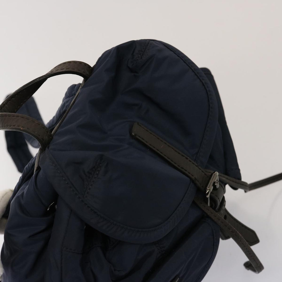 Top Quality Burberry Backpack Nylon Navy Auth 75694