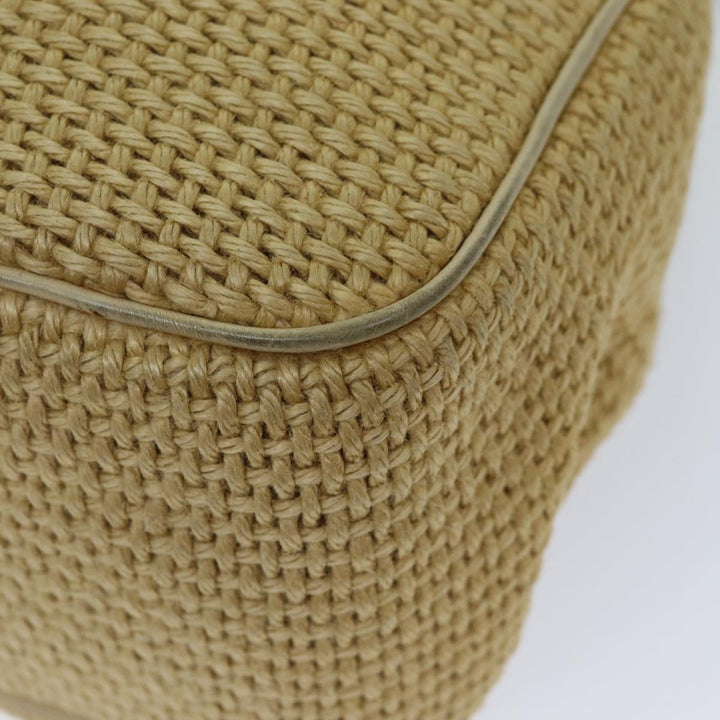 Bottega veneta Shoulder Bag straw Beige Auth 75697