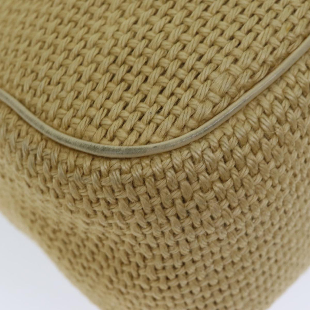 Bottega veneta Shoulder Bag straw Beige Auth 75697