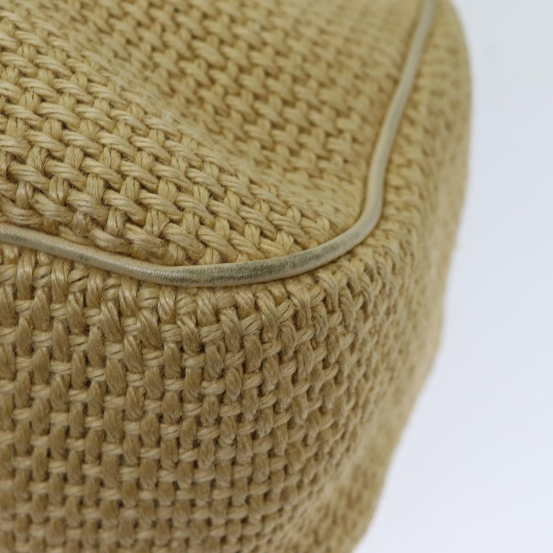 Bottega veneta Shoulder Bag straw Beige Auth 75697
