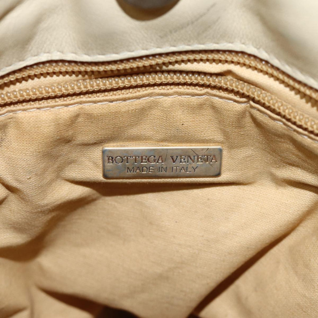 Bottega veneta Shoulder Bag straw Beige Auth 75697