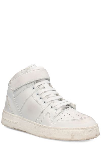 RAFFIA LACE UP SNEAKERS