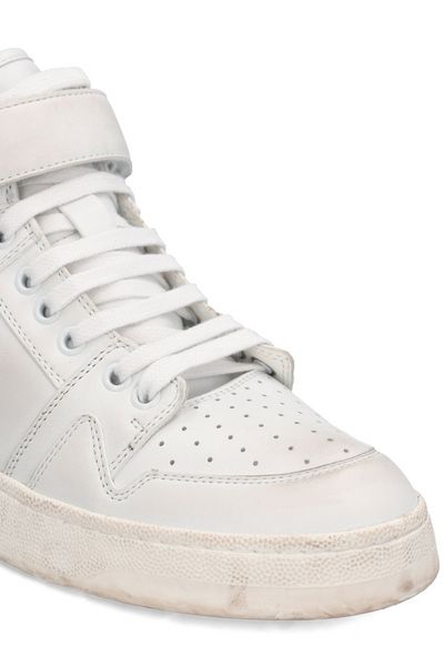 RAFFIA LACE UP SNEAKERS