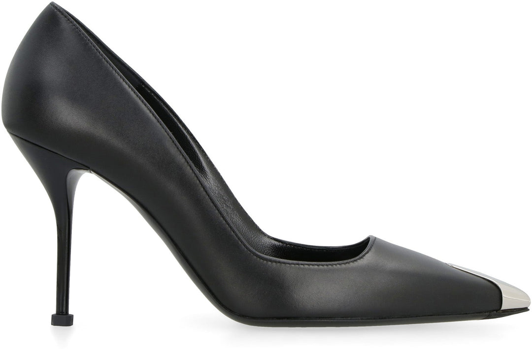 PUNK LEATHER PUMPS