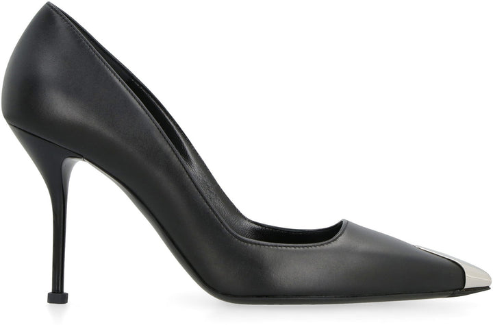 PUNK LEATHER PUMPS