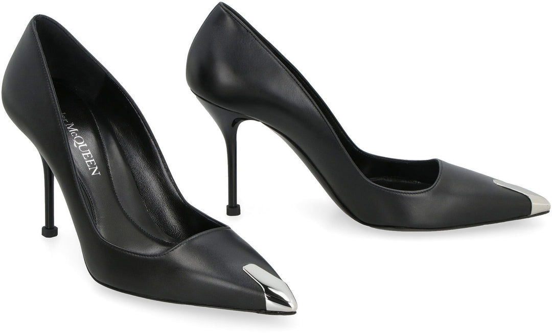 PUNK LEATHER PUMPS