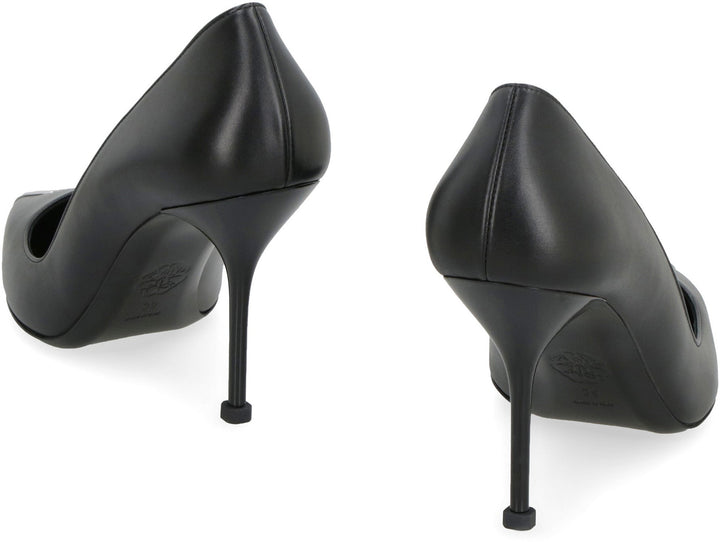 PUNK LEATHER PUMPS