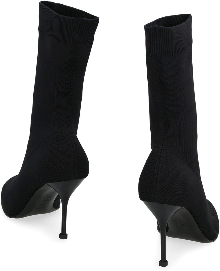 KNITTED ANKLE BOOTS
