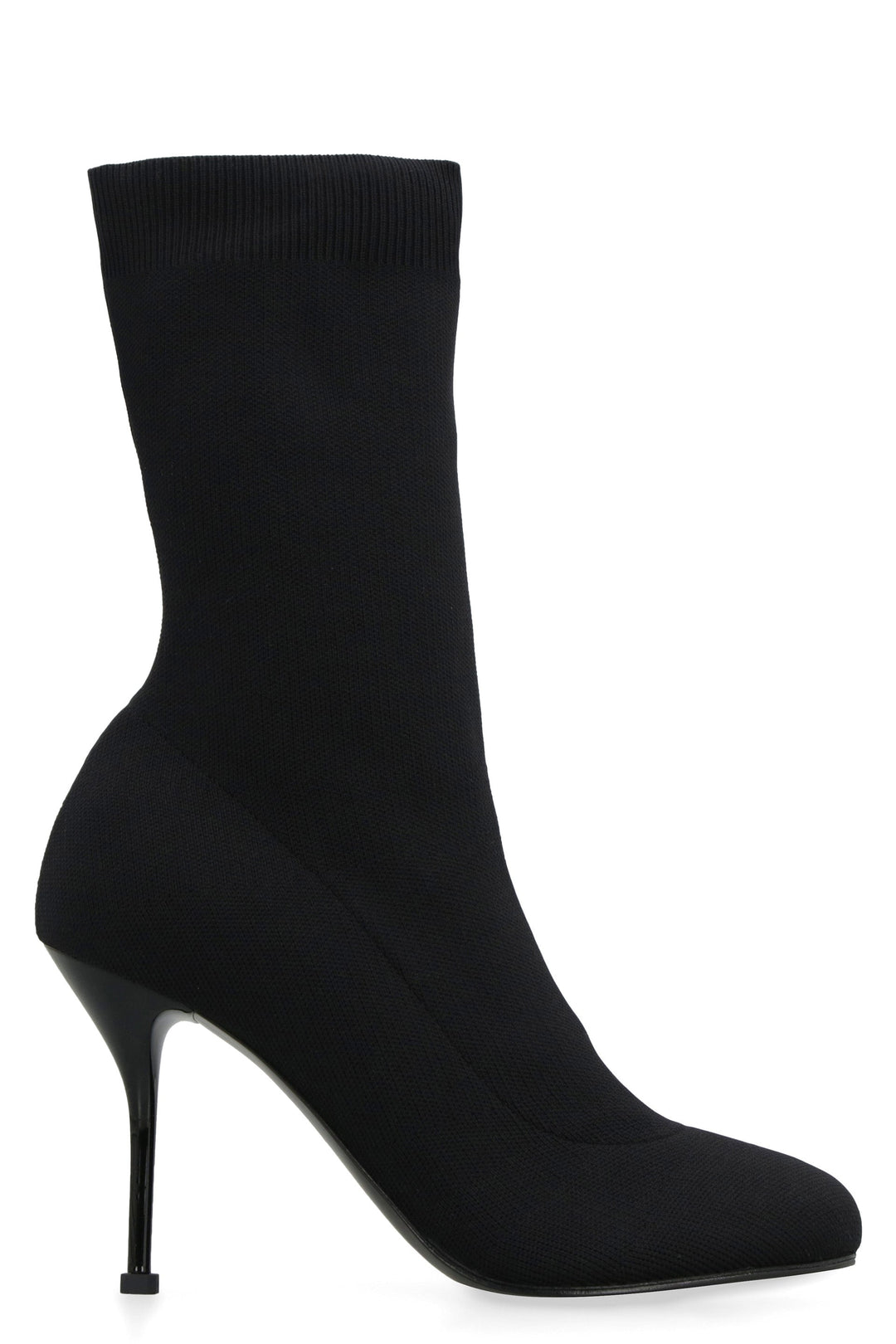 KNITTED ANKLE BOOTS