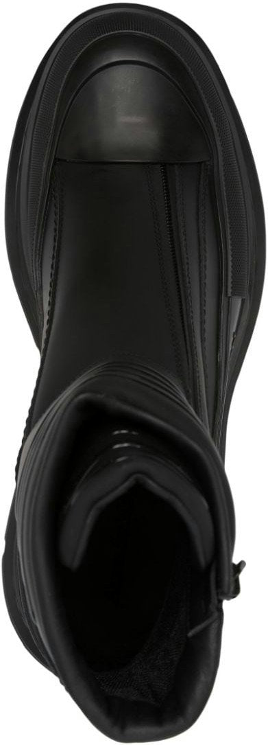 TREAD SLICK LEATHER ANKLE BOOTS