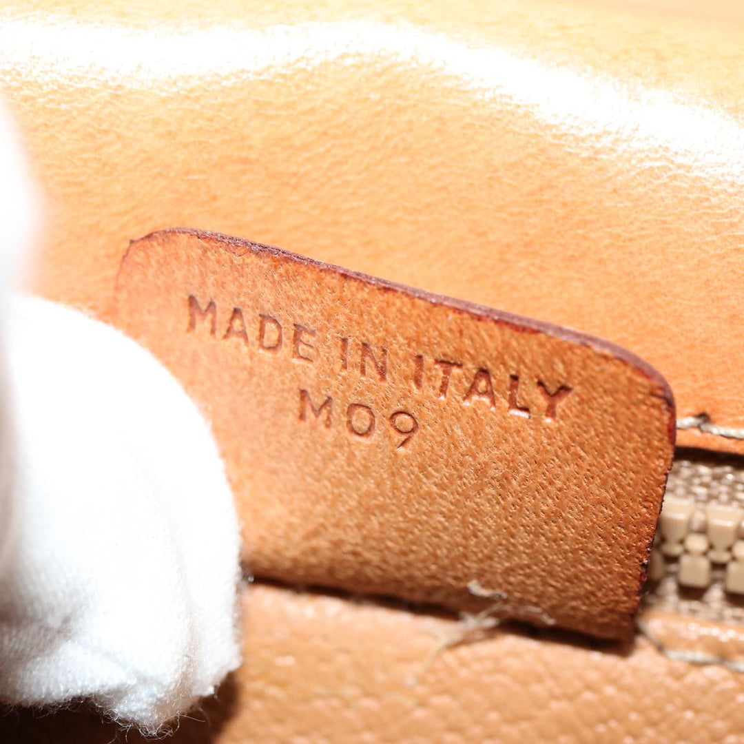Celine Macadam Canvas Hand Bag PVC 2way Brown Auth 75809