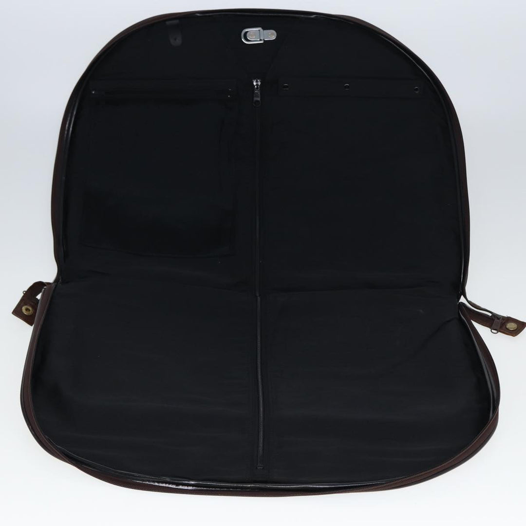 BurberrySs Nova Check Garment Cover Canvas Beige Brown Auth 75841