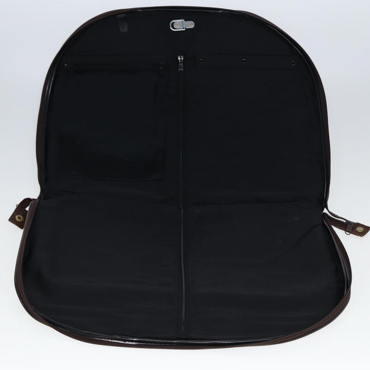 BurberrySs Nova Check Garment Cover Canvas Beige Brown Auth 75841