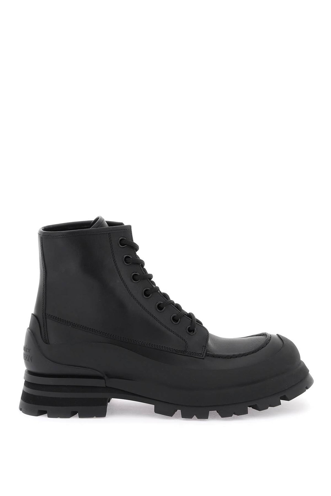 LEATHER ANKLE BOOTS