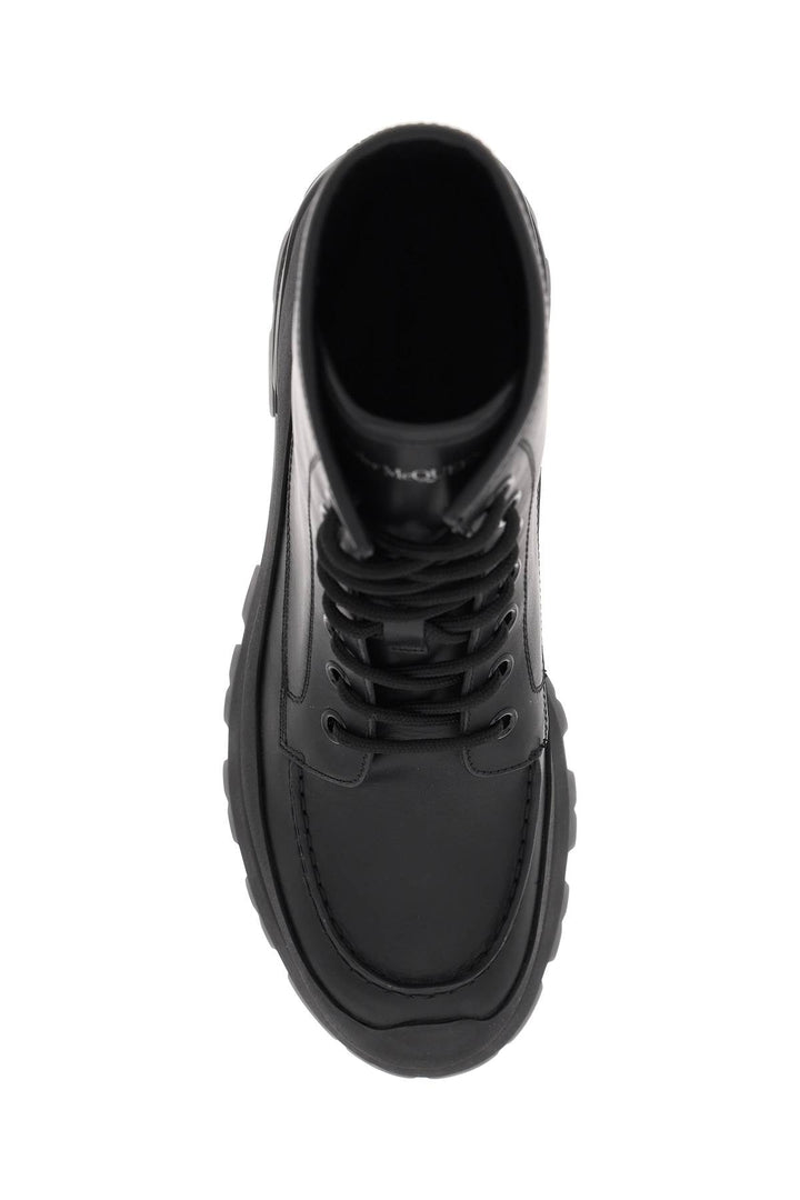 LEATHER ANKLE BOOTS