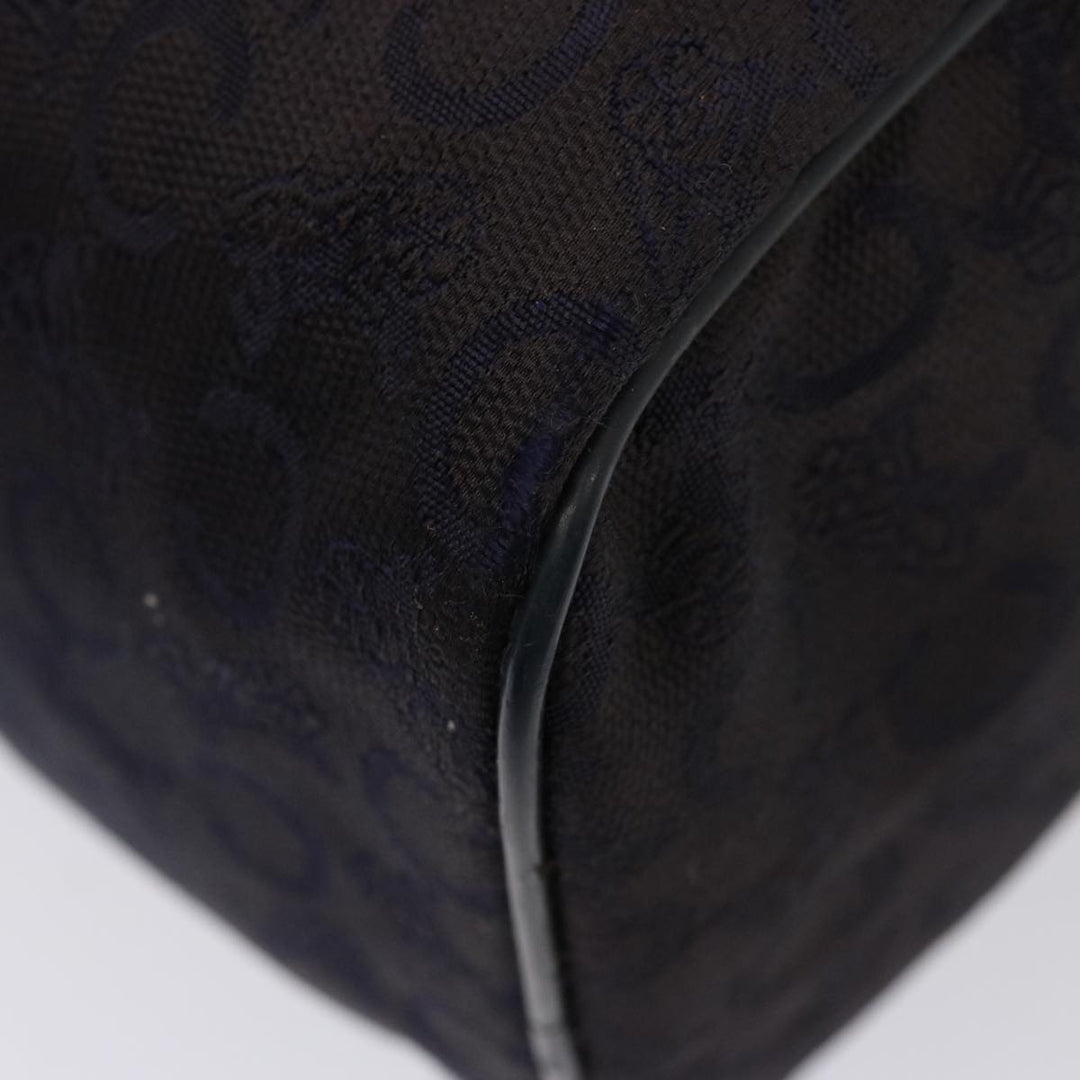 Top Quality Celine C Macadam Canvas Boston Bag Navy Auth 76017