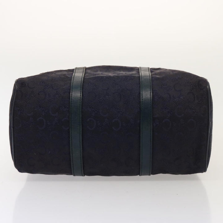 Celine C Macadam Canvas Boston Bag Navy Auth 76017