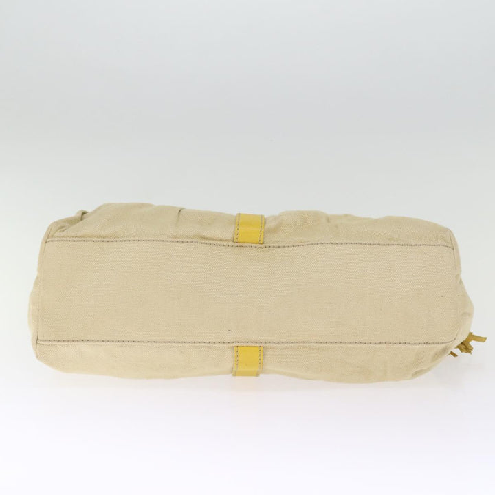 Celine Tote Bag Canvas Beige Auth 76022