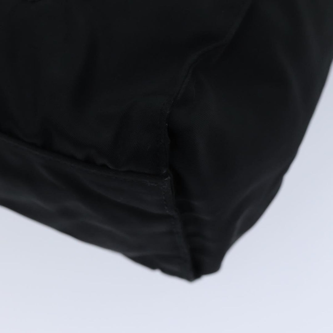 BurberrySs Tote Bag Nylon Black Auth 76211
