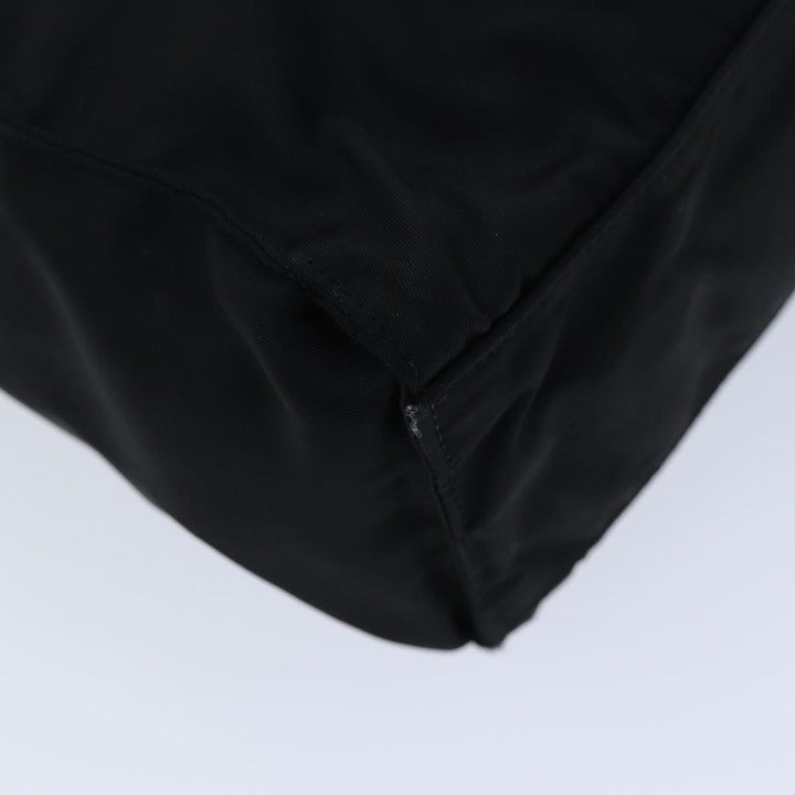 BurberrySs Tote Bag Nylon Black Auth 76211