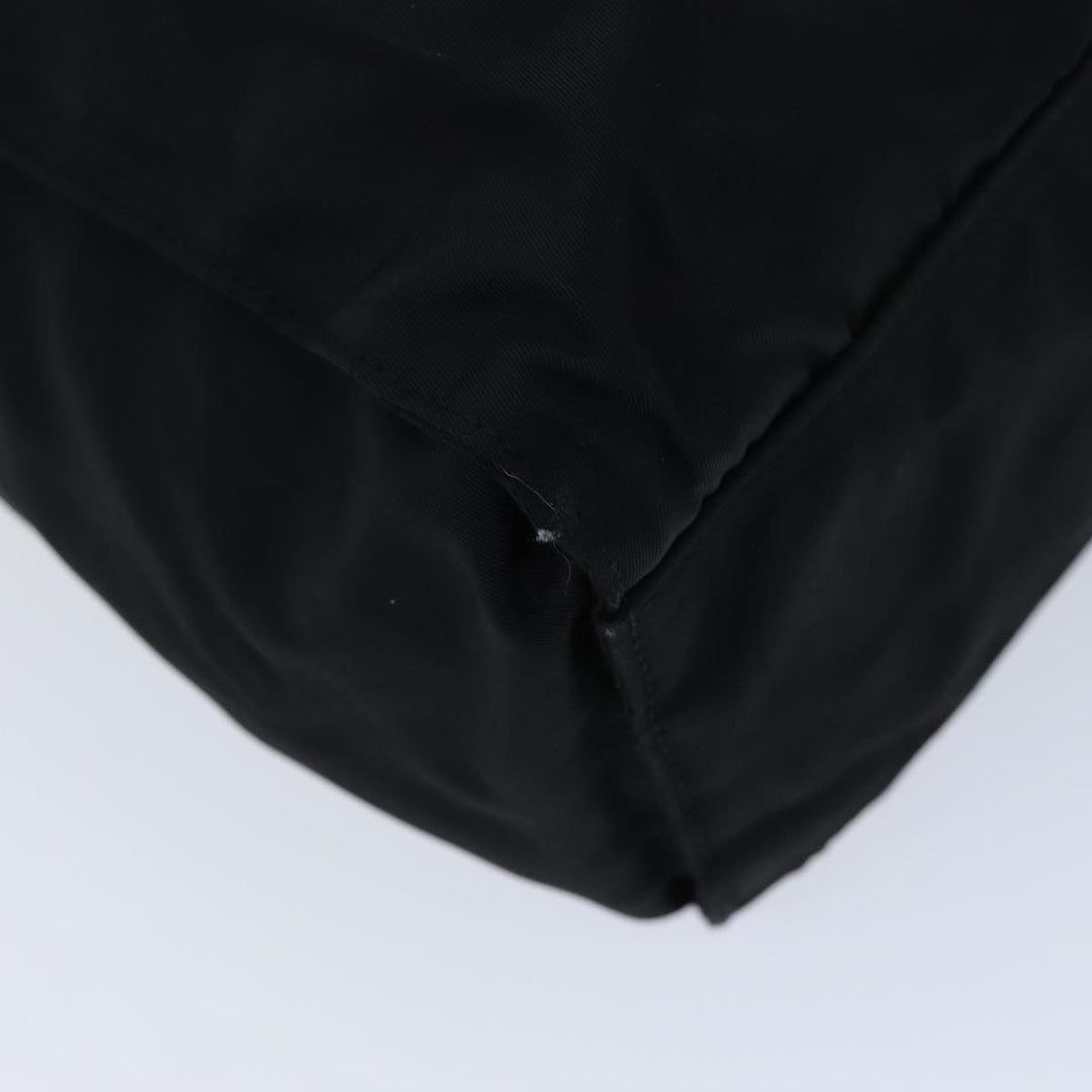 BurberrySs Tote Bag Nylon Black Auth 76211