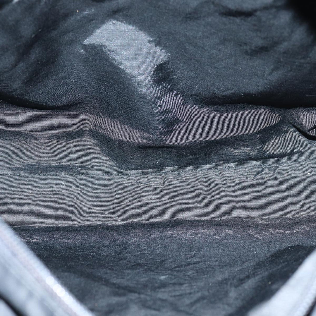 BurberrySs Tote Bag Nylon Black Auth 76211
