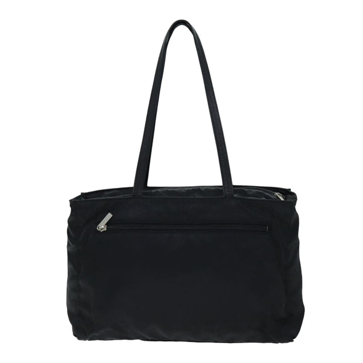 BurberrySs Tote Bag Nylon Black Auth 76211