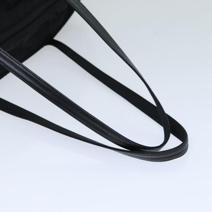BurberrySs Tote Bag Nylon Black Auth 76211
