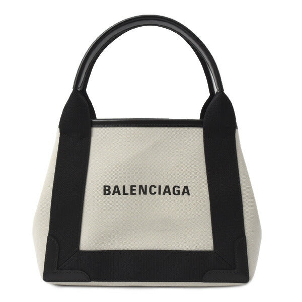 Top Quality Balenciaga Canvas Navy Cabas XS Handbag