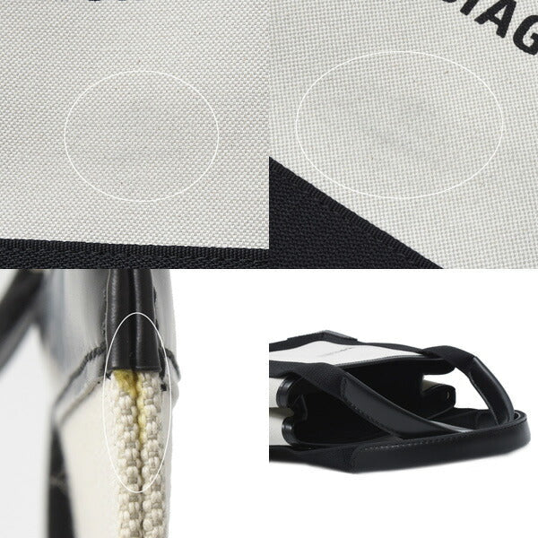 Top Quality Balenciaga Canvas Navy Cabas XS Handbag