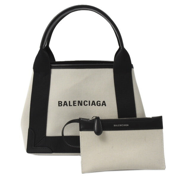 Top Quality Balenciaga Canvas Navy Cabas XS Handbag