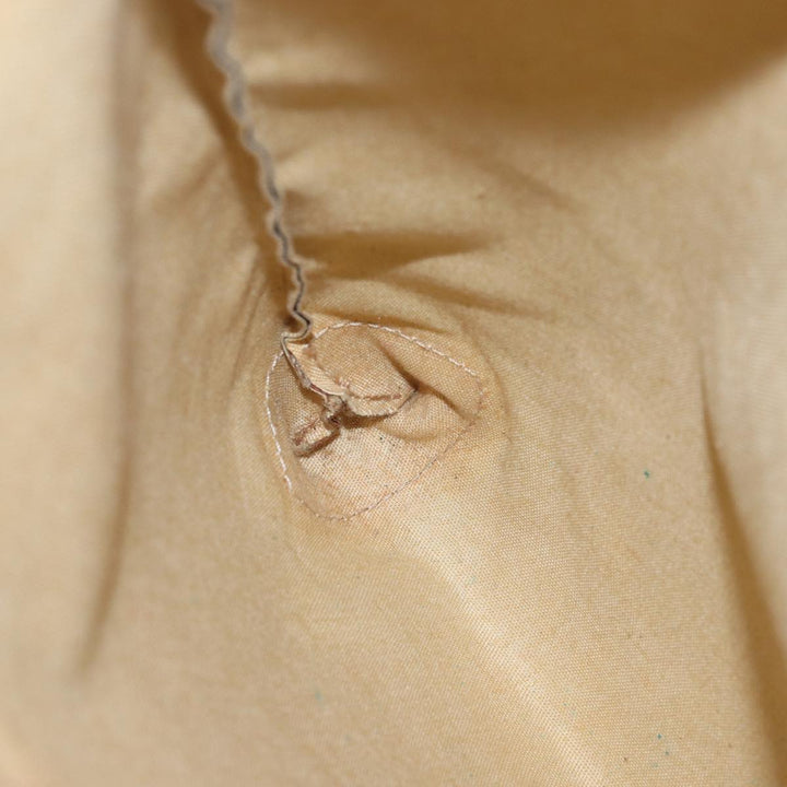 Celine Macadam Canvas Hand Bag Beige Auth 76414