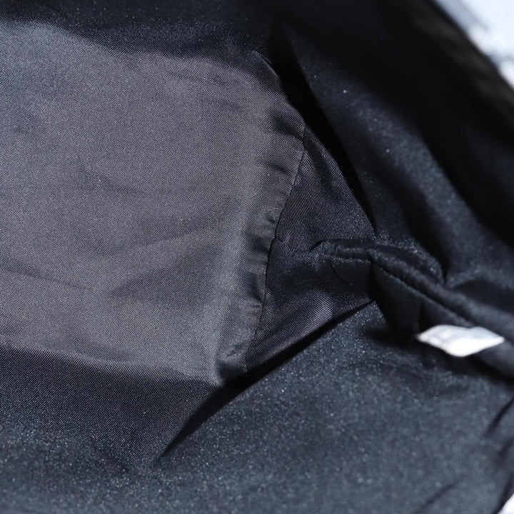 Burberry Nova Check Hand Bag Nylon Black Auth 76571